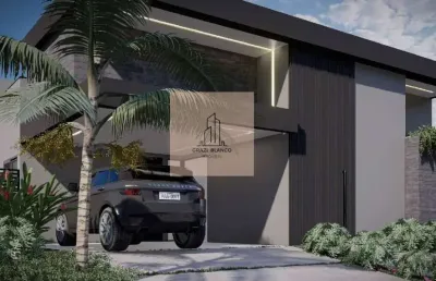 Casa no alphaville 4, com 4 suítes, projetada pelo arquiteto rafael aquino.