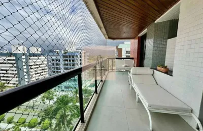Apartamento à venda em  riviera de são lourenço, com 3 quartos, 136m²