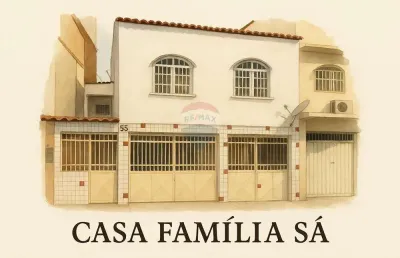 À venda casa em itararé, vitória: 05 quartos, oportunidade de negócio ou geração de renda.