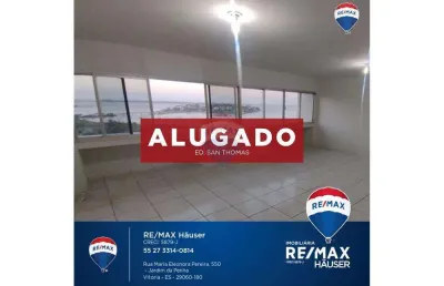 Apartamento com 3 quartos, sendo 1 suíte, 1 vaga, e portaria 24h, para locação na praia do canto.