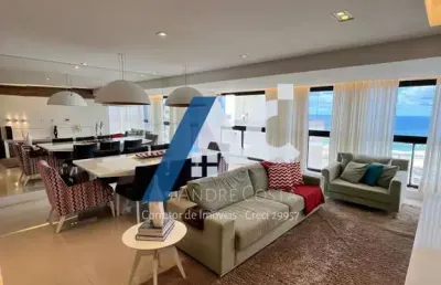 Apartamento cobertura duplex 4 suítes  com 233m² em armação