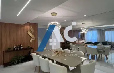 Sensacional cobertura à venda no cidade jardim 3/4 - 213m²