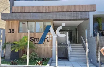 Aluguel studio vista mar mobiliado 18m² smart costa azul - diárias/ mensalou anual