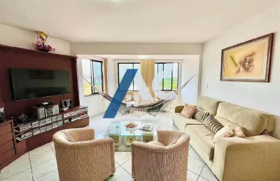 Apartamento 3/4 amplo e semi mobiliado no costa azul