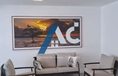 Aluguel apartamento alto padrão 2 suítes - mobiliado, ladeira da barra, vista mar, 1 por andar, 155 m²!