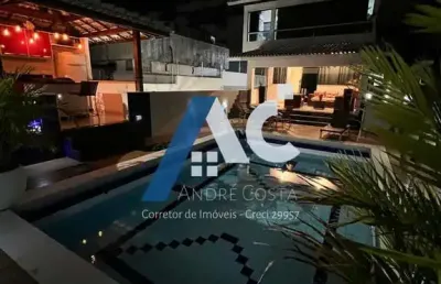 Aluguel de surpreendente casa duplex mobiliada em piatã com 4/4, piscina e área gourmet