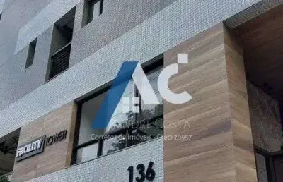 Aluguel studio no cond. facility tower - stúdio com varanda - caminho das árvores