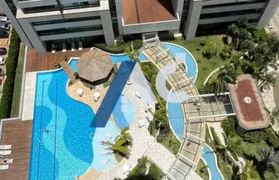 Aluguel apartamento alto padrão 1/4 na paralela, finamente decorado e mobiliado