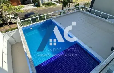 Aluguel casa alto padrão alphaville 2, com 4 quartos e 4 suítes - 400 m² - sem mobilia
