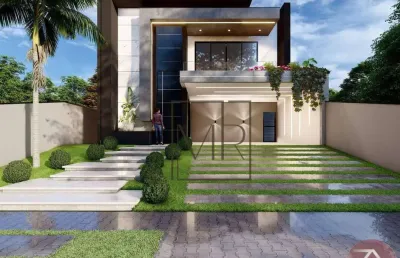 Casa com 5 dormitórios à venda, 307 m² por r$ 2.790.000,00 - figueira garden - atibaia/sp
