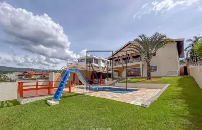 Casa com 3 dormitórios à venda, 562 m² por r$ 1.990.000,00 - vila santista - atibaia/sp