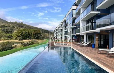 Apartamento garden à venda com 2 suítes, com 123,56 por r$890.000,00 ou locação por r$8.000,00 no villa dos lagos, em atibaia sp.