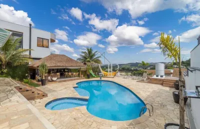 Casa com 4 dormitórios à venda, 550 m² por r$ 3.800.000,00 - condominio porto atibaia - atibaia/sp