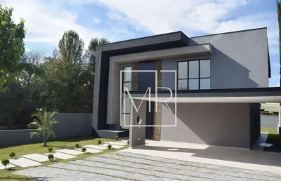 Casa com 4 dormitórios à venda, 298 m² por r$ 2.790.000,00 - figueira garden - atibaia/sp
