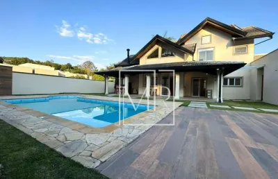 Casa com 4 dormitórios à venda, 429 m² por r$ 3.180.000,00 - condominio porto atibaia - atibaia/sp
