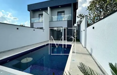 Casa com 3 dormitórios à venda, 187 m² por r$ 1.399.000,00 - vila petrópolis - atibaia/sp
