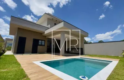 Casa elegante e alto padrão 03 suítes 04 vagas condomínio terivá