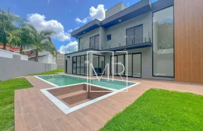 Casa com 4 dormitórios à venda, 306 m² por r$ 3.200.000,00 - figueira garden - atibaia/sp