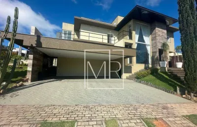 Casa com 3 dormitórios à venda, 400 m² por r$ 3.000.000,00 - figueira garden - atibaia/sp