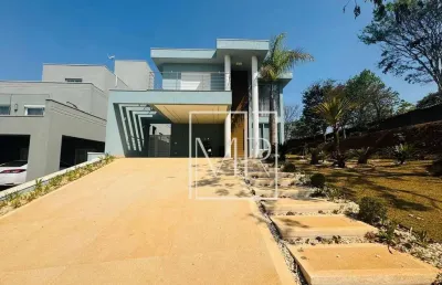 Casa com 4 dormitórios à venda, 343 m² por r$ 3.500.000,00 - figueira garden - atibaia/sp
