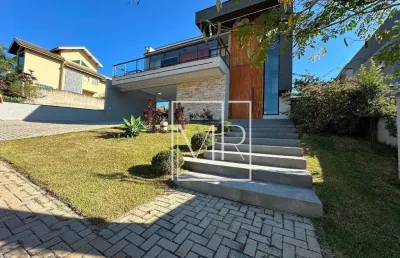 Casa com 3 dormitórios à venda, 255 m² por r$ 2.600.000,00 - figueira garden - atibaia/sp
