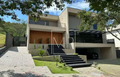 Casa com 5 dormitórios à venda, 730 m² por r$ 7.300.000 - condominio porto atibaia - atibaia/sp