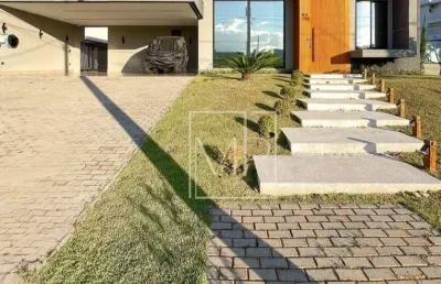 Casa com 4 dormitórios à venda, 380 m² por r$ 4.500.000 - figueira garden - atibaia/sp