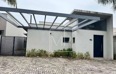 Casa térrea em condomínio,com 3 dormitórios à venda, 135 m² por r$ 1.450.000 - vila santista - atibaia/sp