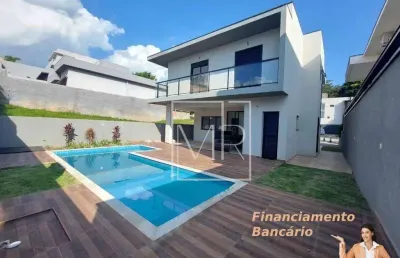 Casa à venda, condomínio fechado, 3 suítes, piscina, 180m² - $1.330.000 - terras de atibaia i