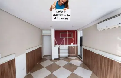 Casa e loja para locação: $4.700 e venda: $1.050.000 – loja: 18m² - casa: 178m², com 3 dormitórios (1 suíte) + edícula com suíte. – vila thais – atiba