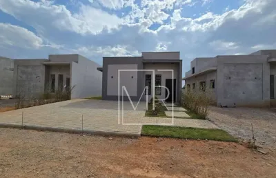 Casa térrea, nova em condomínio - jardim estância brasil - atibaia/sp