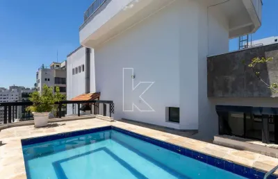 Cobertura com 4 quartos à venda na avenida jurucê, 873, indianópolis, são paulo por r$ 2.350.000