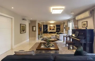 Apartamento com 4 quartos à venda na avenida jurucê, 664, moema, são paulo por r$ 6.500.000
