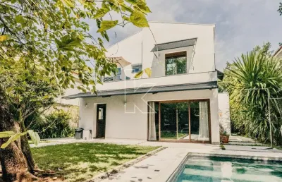 Casa com 4 quartos à venda na silvia celeste, 102, alto de pinheiros, são paulo por r$ 6.900.000