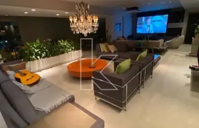 Apartamento com 4 quartos à venda na avenida chibarás, 74, moema, são paulo por r$ 7.500.000