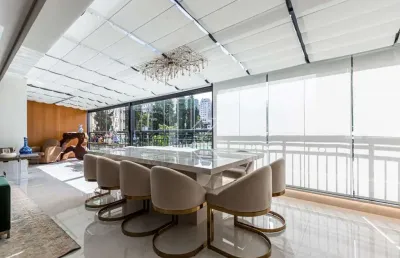 Apartamento com 3 quartos à venda na avenida cotovia, 308, moema, são paulo por r$ 8.500.000