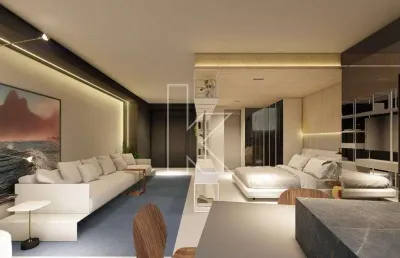 Apartamento com 1 quarto à venda na avenida portugal, 1278, brooklin, são paulo por r$ 750.000