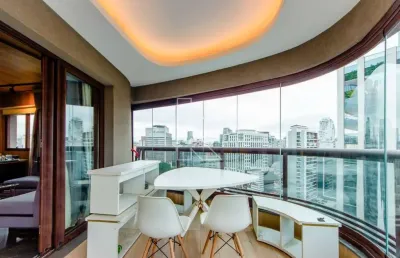Apartamento com 1 quarto para alugar na rua das fiandeiras, 705, vila olímpia, são paulo por r$ 12.000