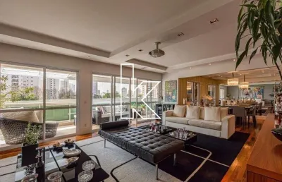 Apartamento com 4 quartos à venda na rua arizona, 1281, brooklin, são paulo por r$ 4.299.000