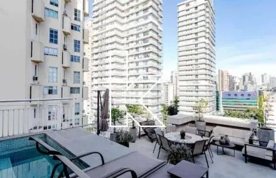Apartamento com 2 quartos à venda na rua gararu, 202, vila nova conceição, são paulo por r$ 7.900.000