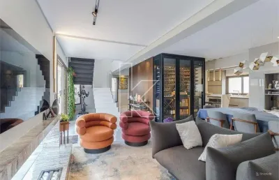 Cobertura com 3 quartos à venda na rua constantino de sousa, 454, campo belo, são paulo por r$ 6.000.000