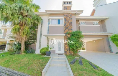 Casa com 5 dormitórios à venda, 402 m² por r$ 2.490.000,00 - santa felicidade - curitiba/pr
