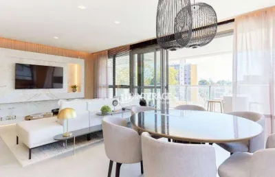 Apartamento com 3 dormitórios à venda, 141 m² por r$ 2.918.000,00 - seminário - curitiba/pr