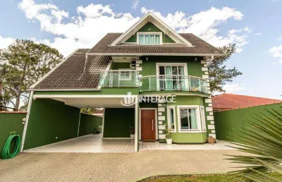 Casa com 4 dormitórios à venda, 300 m² por r$ 1.390.000,00 - santa felicidade - curitiba/pr