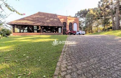 Chácara com 5 dormitórios à venda, 8717 m² por r$ 2.700.000,00 - samambaia - campo magro/pr