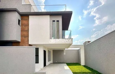 Sobrado com 3 dormitórios à venda, 186 m² por r$ 990.000,00 - pinheirinho - curitiba/pr