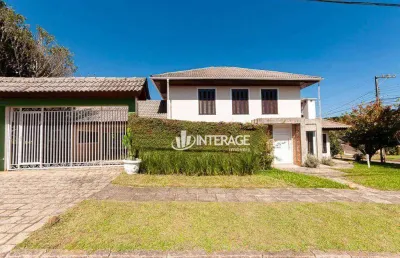 Casa com 4 dormitórios à venda, 285 m² por r$ 1.800.000,00 - santa felicidade - curitiba/pr