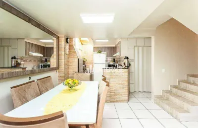 Sobrado com 3 dormitórios à venda, 63 m² por r$ 550.000,00 - pinheirinho - curitiba/pr
