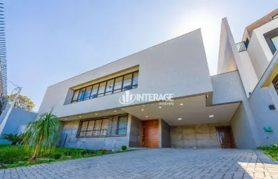 Casa com 4 dormitórios à venda, 400 m² por r$ 3.600.000,00 - santo inácio - curitiba/pr