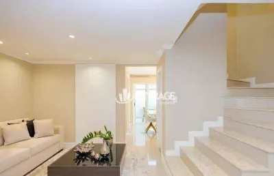 Sobrado com 3 dormitórios à venda, 150 m² por r$ 890.000,00 - santa felicidade - curitiba/pr